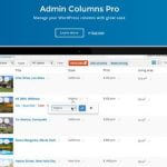 Admin Columns Pro Wordpress Plugin