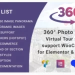 360¡ Photo Viewer (Virtual Tour) for Elementor, Gutenberg and WPBakery v2.2.3