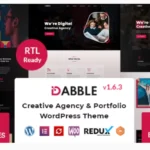 Dabble v1.6 – Creative Agency & Portfolio WordPress Theme