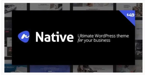 Native v1.6.8 – Stylish Multi-Purpose Creative WP Theme
