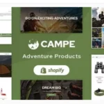 Campe - Camping & Adventure Shopify Store