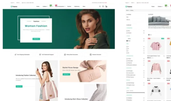 Fazena Fashion Responsive Shopify Theme