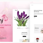 Flowmj - Florist Boutique & Decoration Store Shopify Theme