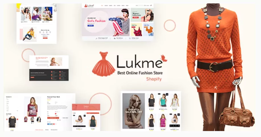 Lukme Fashion Store Shopify Theme