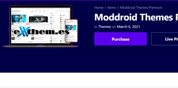 ModDroid v8.2 Premium Theme With Licence Key