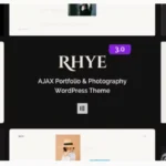 Rhye – AJAX Portfolio WordPress Theme