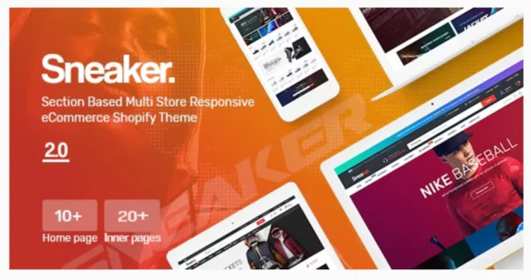 Sneaker - Multipurpose, Fashion, Shoes Store Shopify Theme
