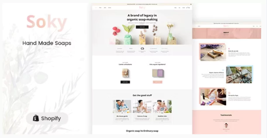 Soky - Handmade Shop Shopify Theme