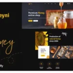 Theyni - Organic Food, Honey Shop Shopify Theme