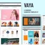 Vaya - E-commerce Elementor Template Kit