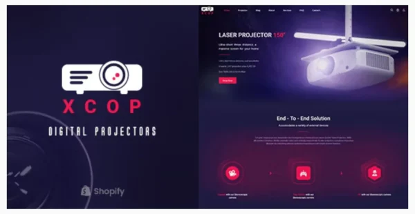Xcop - Landing Page Shopify Theme