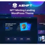 Aenft - NFT Minting Collection WordPress Theme