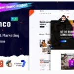 Aginco - Digital Agency WordPress Theme