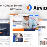 Airvice - AC Repair Services WordPress Theme + RTL