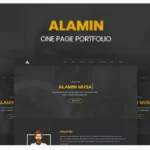Alamin - One Page Portfolio