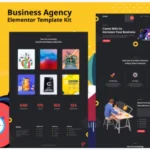 Aleos - Business Agency Elementor Template Kit