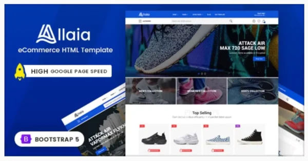 Allaia - eCommerce HTML Template