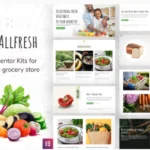 Allfresh – Grocery WooCommerce Elementor Template Kit