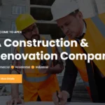Apex –Bootstrap 5 Home Renovation Website Template