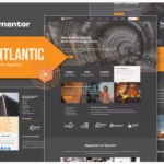 Archtlantic - Construction Agency Elementor Template Kit