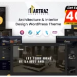 Artraz - Architecture and Interior Design WordPress Theme