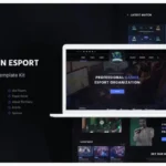 Assasin eSport & Gaming Elementor Template Kit