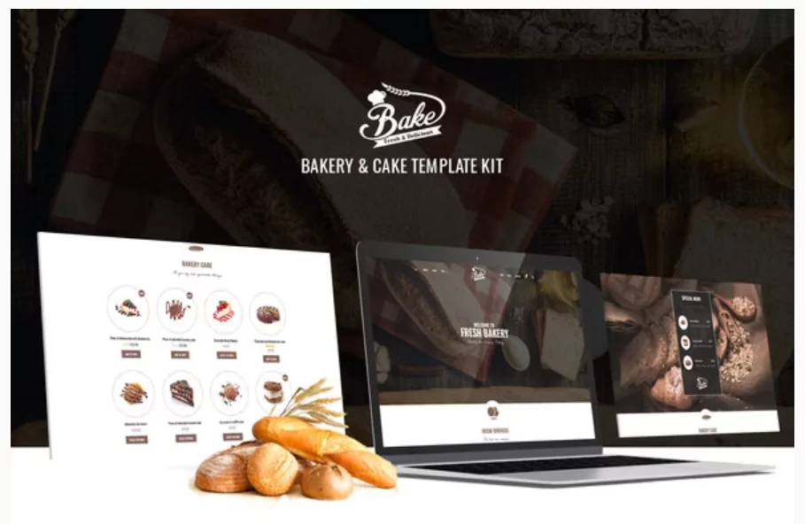 Bake - Bakery & Cake Elementor Template Kit