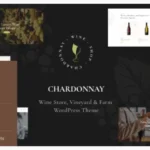 Chardonnay - Wine Store & Vineyard WordPress Theme