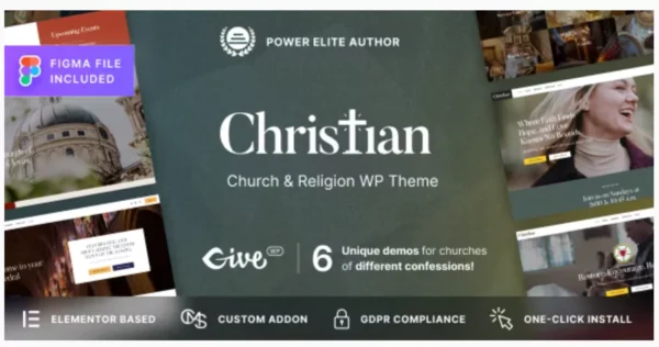 Christian - Church WordPress Theme