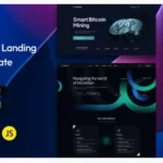 Coindox - ICO & Crypto Landing Page Template