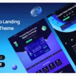 Cryco - ICO & Crypto Landing WordPress Theme