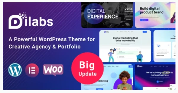 Dilabs – Creative Agency WordPress Theme