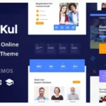 Edukul Online Courses WordPress Theme