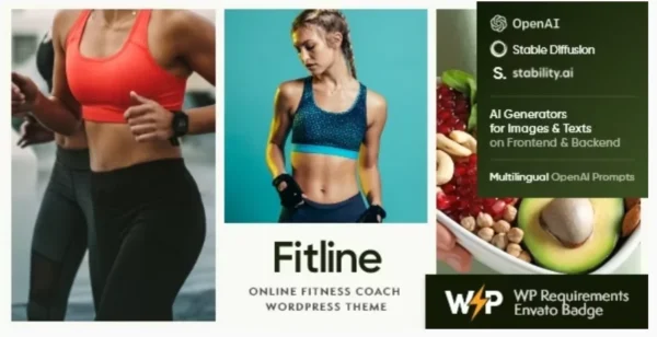 FitLine — Personal Coach WordPress Theme
