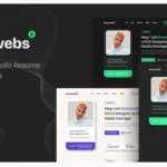 Ikonicwebs - Personal Portfolio Resume HTML Template