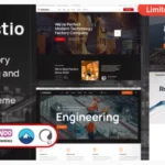 Indostio - Factory and Manufacturing WordPress Theme
