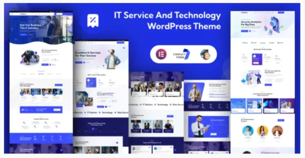 Infotek - IT Service And Technology WordPress Theme