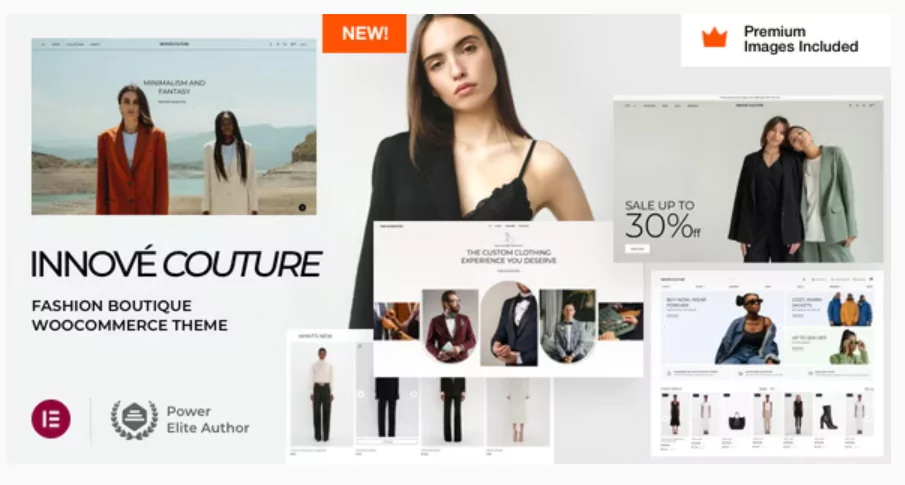 Innové Couture - Clothing Ecommerce WordPress Theme
