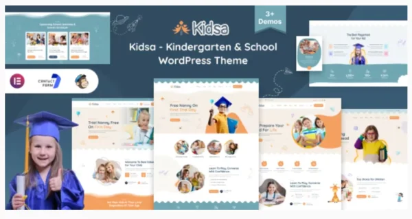 Kidsa - Kindergarten & School WordPress Theme