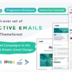 Kinetic - Interactive Emails Template