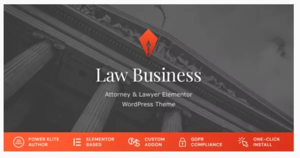 LawBusiness - Attorney & Lawyer WordPress Theme