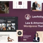 Lawfinity Law and Attorney WordPress Theme