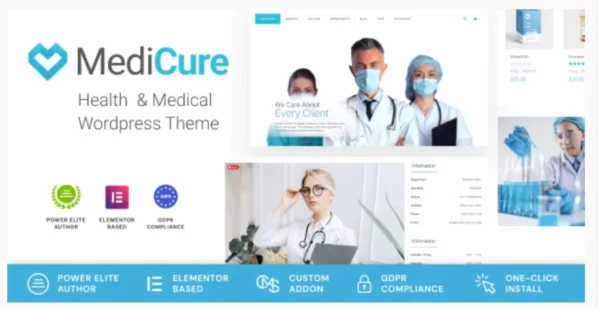 MediCure – Health & Medical Wordpress Theme