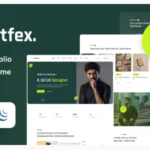 Portfex - Personal Portfolio WordPress Theme