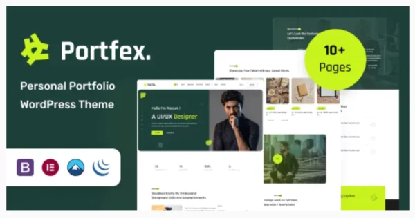 Portfex - Personal Portfolio WordPress Theme