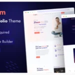 Portm - Personal Portfolio WordPress Theme