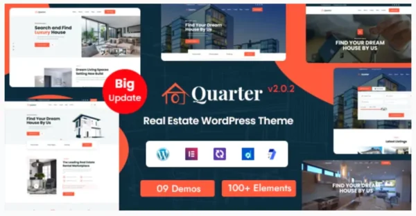 Quarter - Real Estate WordPress Theme
