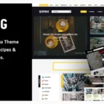 Quemag – Creative WordPress Theme for Bloggers