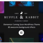 Rabbit - Elementor Coming Soon WordPress Theme