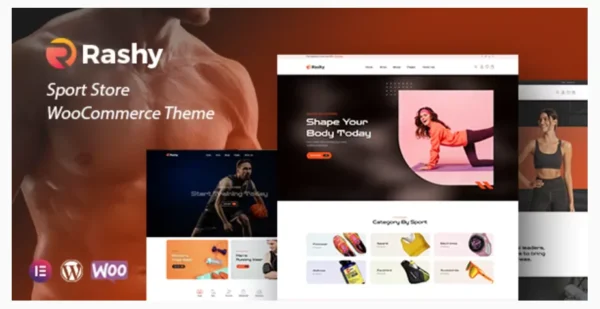 Rashy - Sport Store WooCommerce Theme